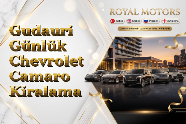 Gudauri Günlük Chevrolet Camaro Kiralama