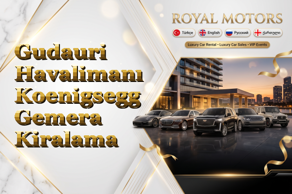 Gudauri Havalimanı Koenigsegg Gemera Kiralama