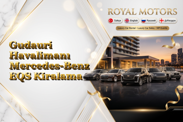 Gudauri Havalimanı Mercedes-Benz EQS Kiralama