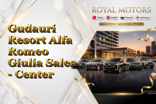 Gudauri Resort Alfa Romeo Giulia Sales - Center