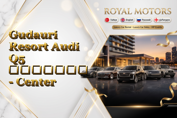 Gudauri Resort Audi Q5 გაყიდვა - Center