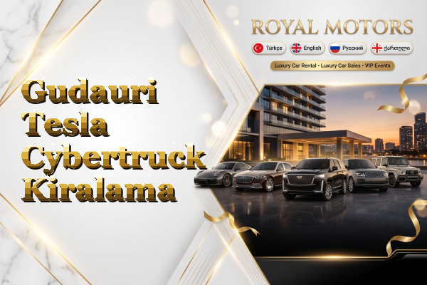 Gudauri Tesla Cybertruck Kiralama