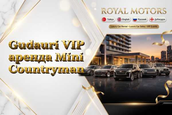 Gudauri VIP аренда Mini Countryman