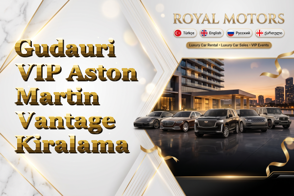 Gudauri VIP Aston Martin Vantage Kiralama