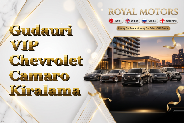 Gudauri VIP Chevrolet Camaro Kiralama