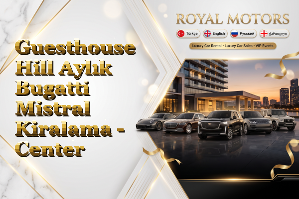 Guesthouse Hill Aylık Bugatti Mistral Kiralama - Center