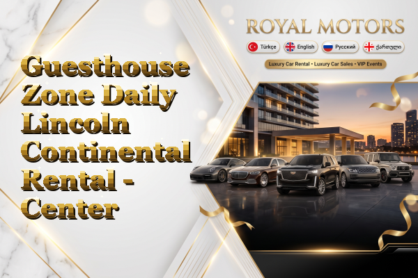 Guesthouse Zone Daily Lincoln Continental Rental - Center