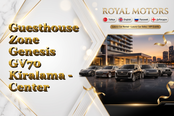 Guesthouse Zone Genesis GV70 Kiralama - Center