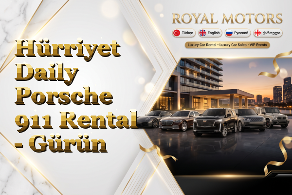 Hürriyet Daily Porsche 911 Rental - Gürün