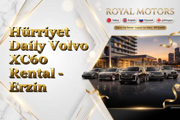 Hürriyet Daily Volvo XC60 Rental - Erzin