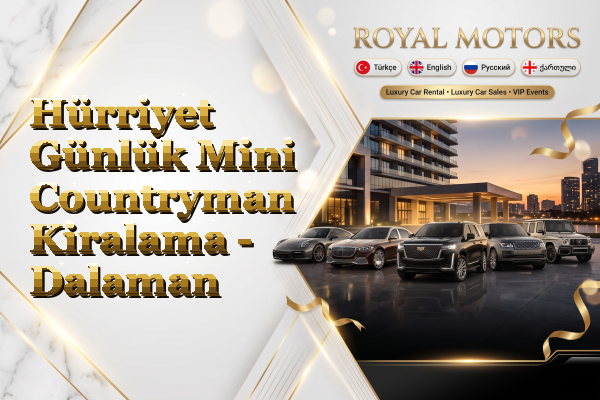 Hürriyet Günlük Mini Countryman Kiralama - Dalaman