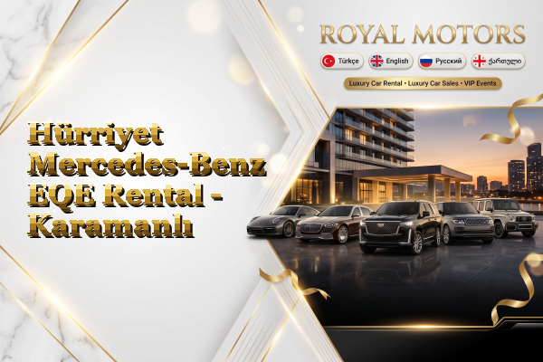 Hürriyet Mercedes-Benz EQE Rental - Karamanlı