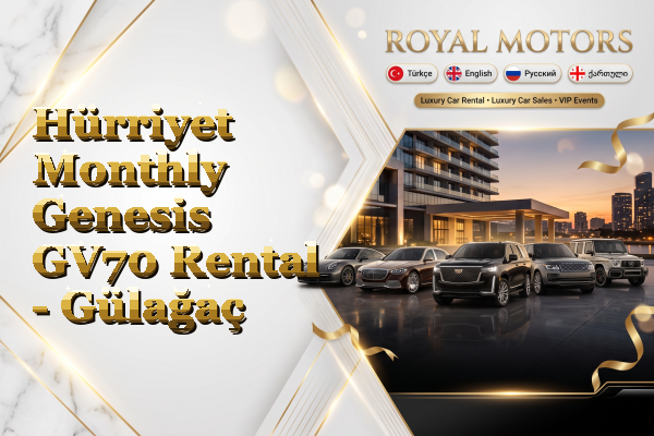 Hürriyet Monthly Genesis GV70 Rental - Gülağaç