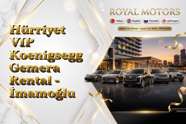 Hürriyet VIP Koenigsegg Gemera Rental - İmamoğlu