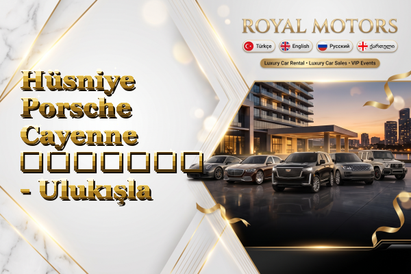 Hüsniye Porsche Cayenne გაყიდვა - Ulukışla