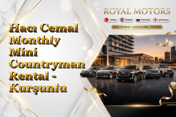 Hacı Cemal Monthly Mini Countryman Rental - Kurşunlu
