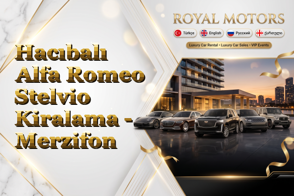 Hacıbalı Alfa Romeo Stelvio Kiralama - Merzifon
