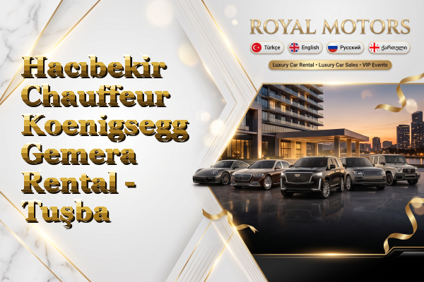 Hacıbekir Chauffeur Koenigsegg Gemera Rental - Tuşba