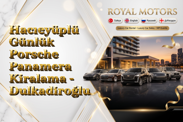 Hacıeyüplü Günlük Porsche Panamera Kiralama - Dulkadiroğlu