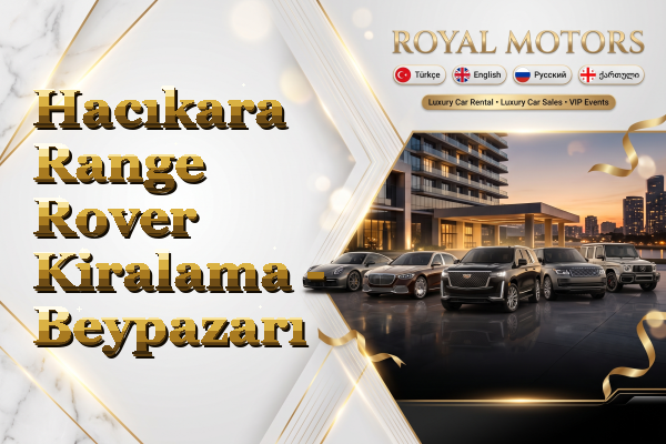 Hacıkara Range Rover Kiralama - Beypazarı