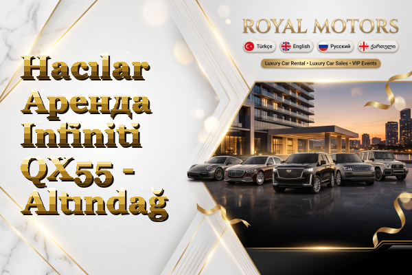 Hacılar Аренда Infiniti QX55 - Altındağ
