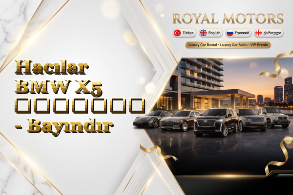 Hacılar BMW X5 გაყიდვა - Bayındır