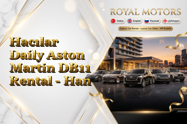 Hacılar Daily Aston Martin DB11 Rental - Han