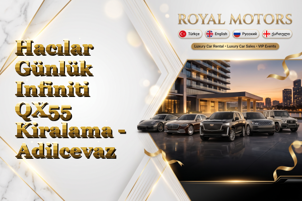 Hacılar Günlük Infiniti QX55 Kiralama - Adilcevaz