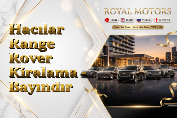 Hacılar Range Rover Kiralama - Bayındır