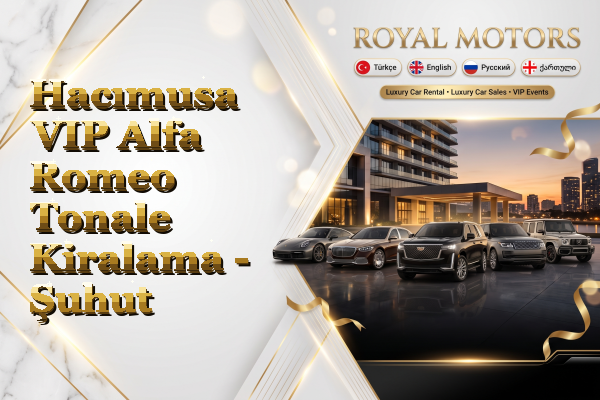 Hacımusa VIP Alfa Romeo Tonale Kiralama - Şuhut