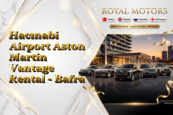 Hacınabi Airport Aston Martin Vantage Rental - Bafra