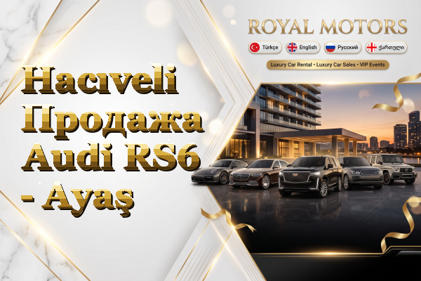 Hacıveli Продажа Audi RS6 - Ayaş