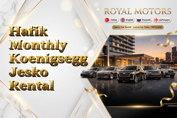 Hafik Monthly Koenigsegg Jesko Rental