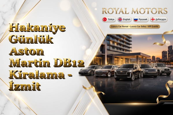 Hakaniye Günlük Aston Martin DB12 Kiralama - İzmit