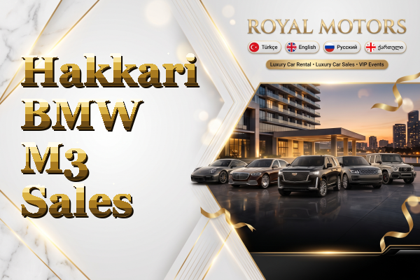 Hakkari BMW M3 Sales