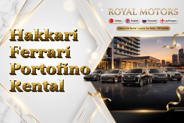 Hakkari Ferrari Portofino Rental