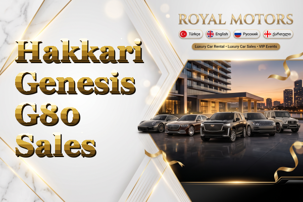 Hakkari Genesis G80 Sales