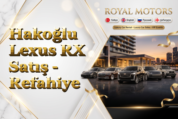 Hakoğlu Lexus RX Satış - Refahiye