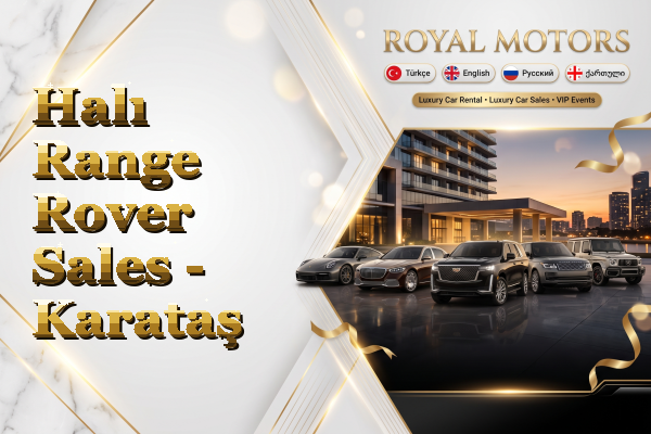 Halı Range Rover Sales - Karataş