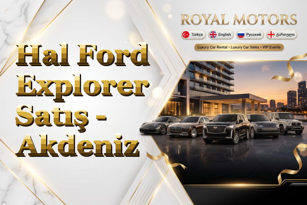 Hal Ford Explorer Satış - Akdeniz