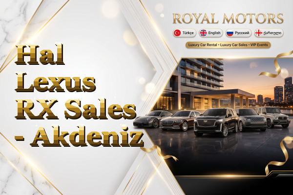 Hal Lexus RX Sales - Akdeniz