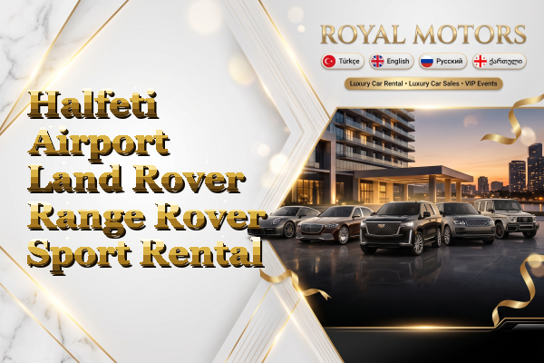 Halfeti Airport Land Rover Range Rover Sport Rental