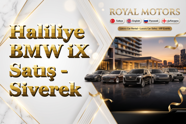 Haliliye BMW iX Satış - Siverek