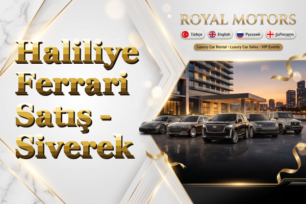 Haliliye Ferrari Satış - Siverek