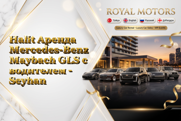 Halit Аренда Mercedes-Benz Maybach GLS с водителем - Seyhan
