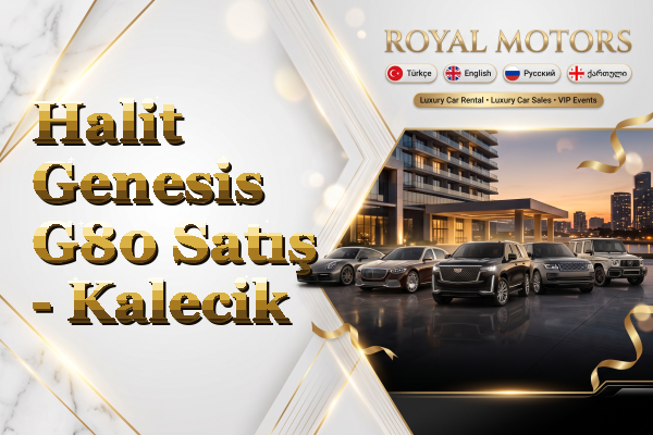 Halit Genesis G80 Satış - Kalecik