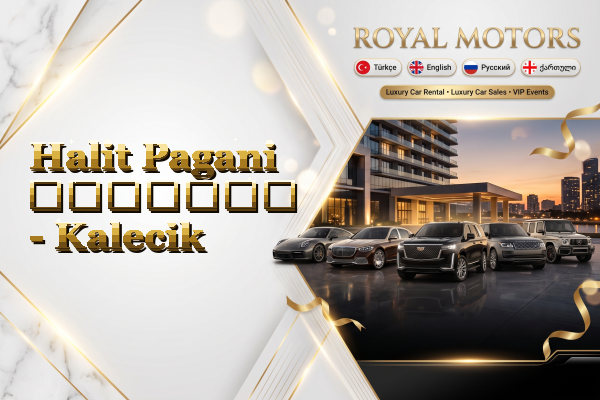 Halit Pagani გაყიდვა - Kalecik
