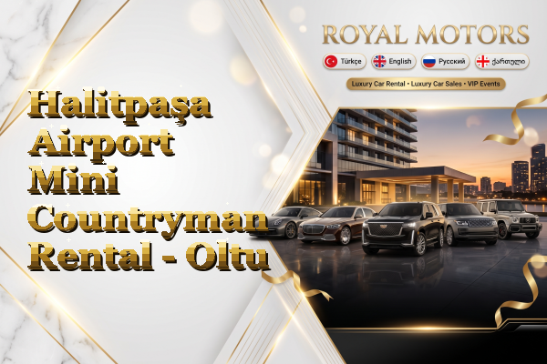 Halitpaşa Airport Mini Countryman Rental - Oltu