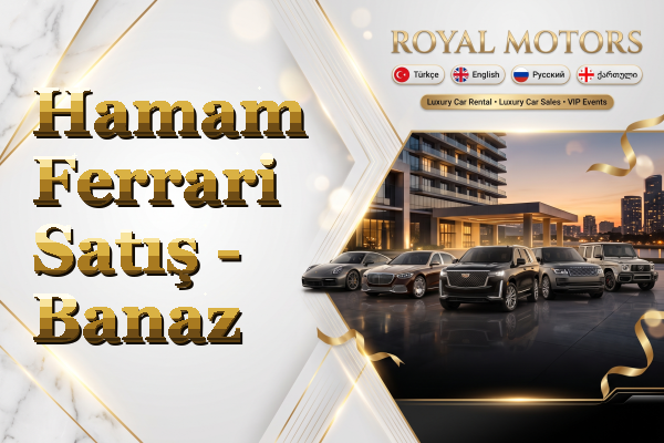 Hamam Ferrari Satış - Banaz