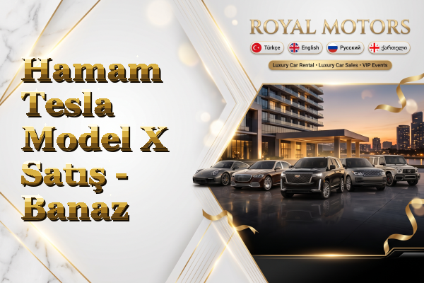 Hamam Tesla Model X Satış - Banaz